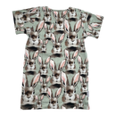 Metsola long t-shirt, bunny | 128cm