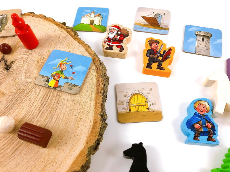 HABA 4780 - Ratz Fatz Contents Advent Calendar Knight's Castle, Educational Game