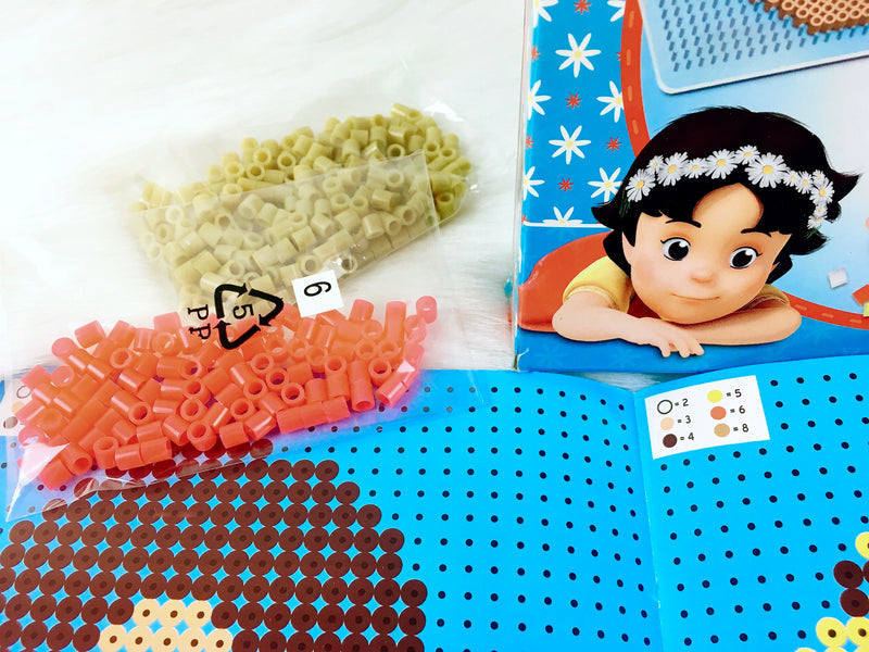 Heidi iron-on bead set