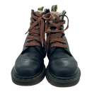 Dr. Martens 1460 serena collar faux fur boots, black | 37