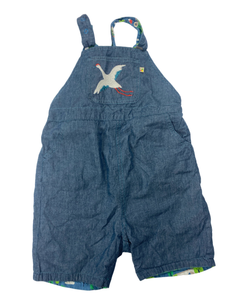 Frugi reversible dungarees 92/98 with ICEs