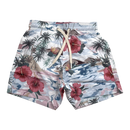 IA BON swim shorts, pink hawaii | 6Y