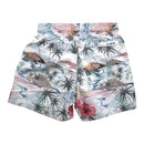 IA BON swim shorts, pink hawaii | 6Y
