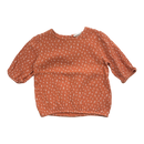 Kaiko muslin shirt, vintage leaf | 98/104cm