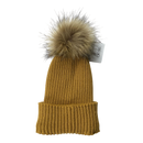 Gugguu merino furry beanie, brown sugar | 55/56cm