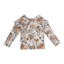 Gugguu frill shirt, bambi | 92cm
