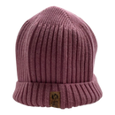 Superyellow knit beanie, pink | adult size 1