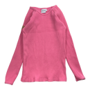 Metsola rib shirt, pink | 122/128cm