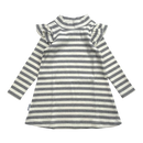 Metsola rib dress, stripes | 86/92cm