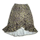 Gugguu woven wrap skirt, leopard | 146cm
