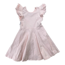 Gugguu t-shirt frilla dress, light pink | 104cm