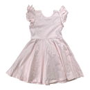 Gugguu t-shirt frilla dress, light pink | 104cm