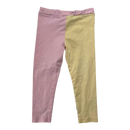 Gugguu block leggings, pink/yellow | 80cm