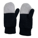 Reima luminen wool mittens, black/grey | 4-6y