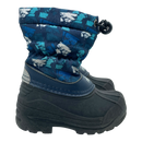 Reima nefar winter duck boots, black/blue | 24
