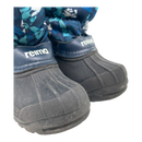 Reima nefar winter duck boots, black/blue | 24