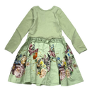 Molo woven dress, green | 92/98cm
