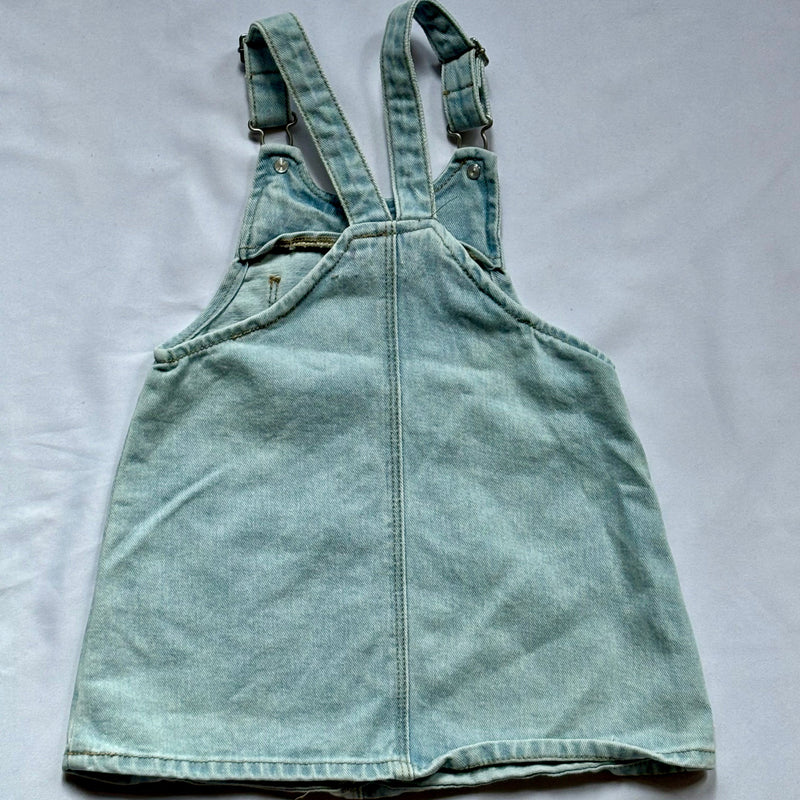 Repair - Bienen Jeans Kleid- Hellblau - Größe 92 - Ettmoln