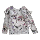 Gugguu frill shirt, animal | 98cm