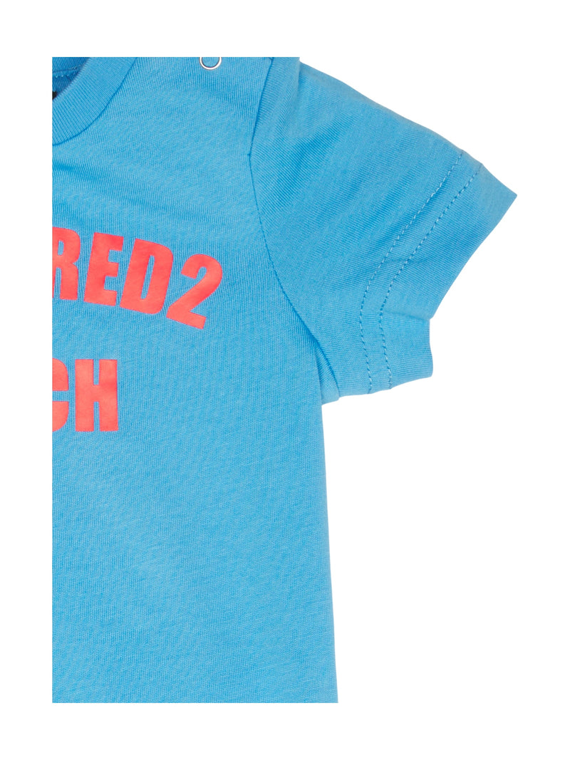 Dsquared2 T-Shirt Knopfleiste