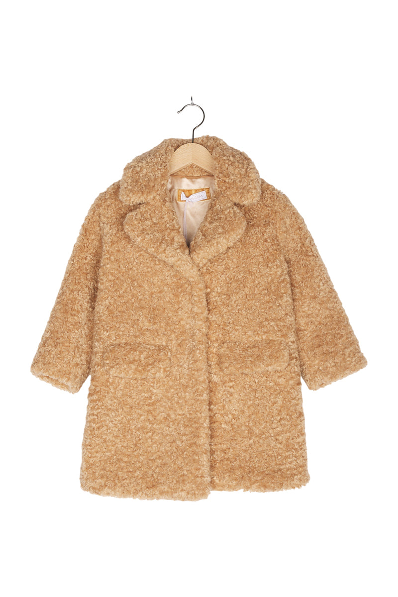 MonnaLisa Mantel Jacke Teddyfell