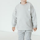 Nuaa B-WARE Personality Oversized Sweater Light Grey