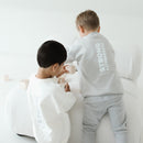 Nuaa B-WARE Personality Oversized Sweater Light Grey