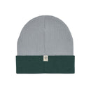 LÄSSIG Beanie Mütze, Little Gang, hellblau/dunkelgrün