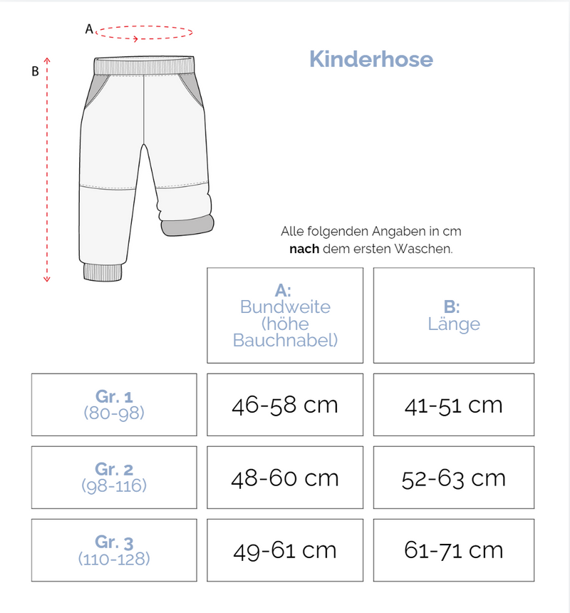 Oktopulli Mitwachshose Ino | Bio-Cordnicki | Orange Grün 116-128
