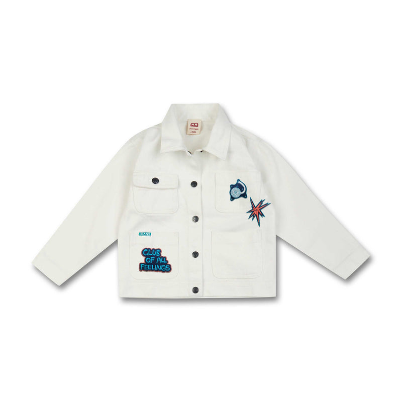 Kids CLUB OF ALL FEELINGS denim jacket