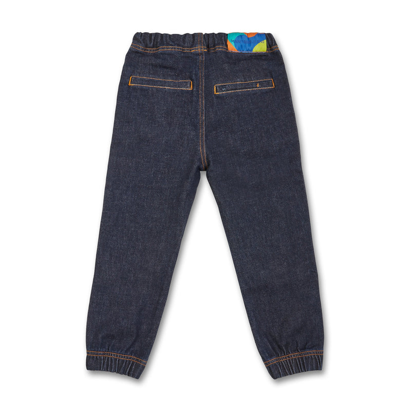 Kids denim jogger