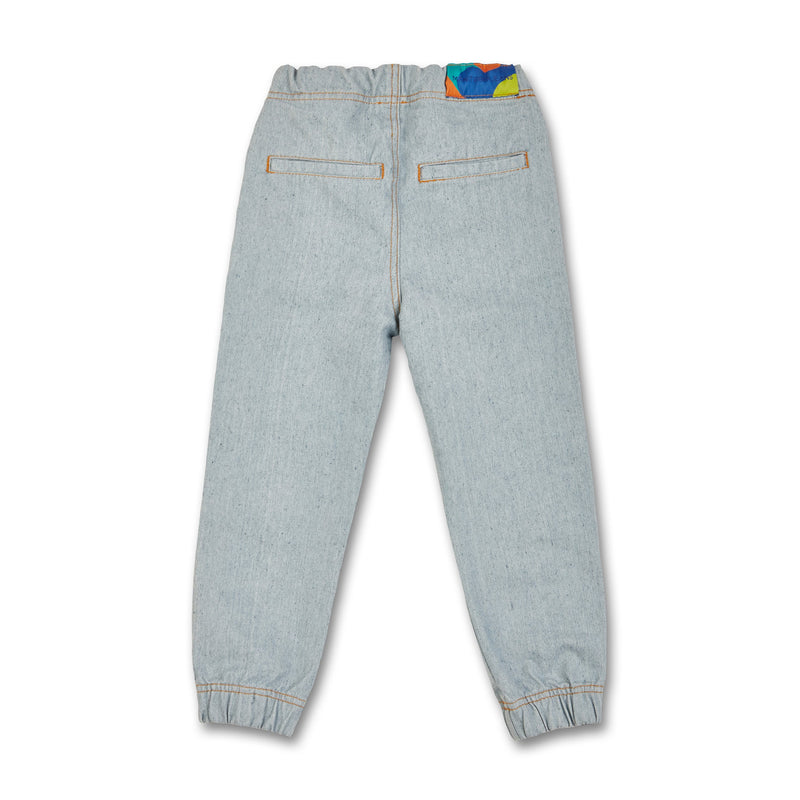 Kids denim jogger