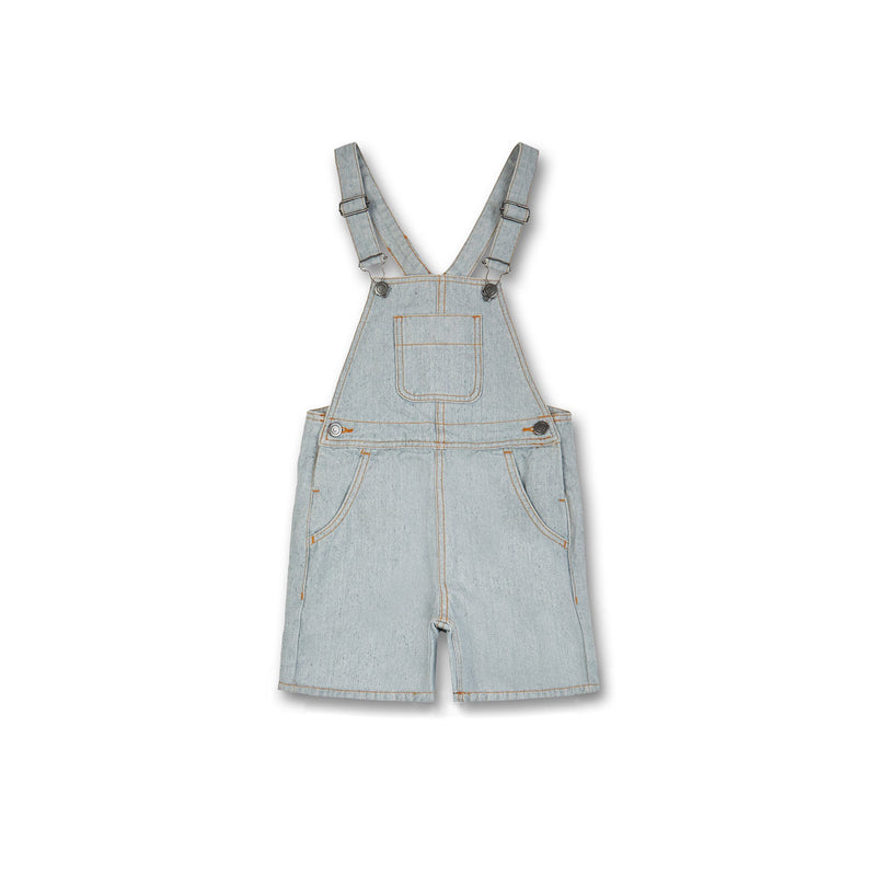 Kids short denim dungarees