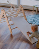 KLETTERLING Kleines Zickenling Set aus Kletterdreieck und Rutsche