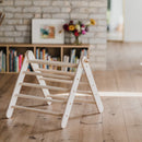 KLETTERLING Kleines Zickenling Set aus Kletterdreieck und Rutsche