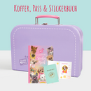 STUDIO PETS – KOFFERSET FÜR 16 CM KUSCHELTIERE (4 FARBEN)