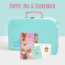 STUDIO PETS – KOFFERSET FÜR 16 CM KUSCHELTIERE (4 FARBEN)