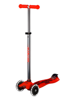 Maxi Micro Deluxe Glow LED Kickboard Kinder 5–10 Jahre – leuchtend, höhenverstellbar, LED-Rollen – neu, Vorjahreskollektion