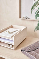 OYOY Letter Tray Büroablage Büroaufbewahrung Holz