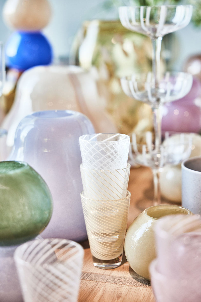 Yuka Swirl Glass - Pack of 2