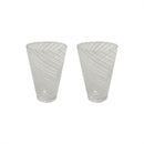 Yuka Swirl Glass - Pack of 2