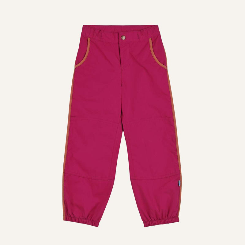 LEENA Wetterfeste Outdoorhose mit Po- und Knieverstärkung aus Baumwolle neu 100/110