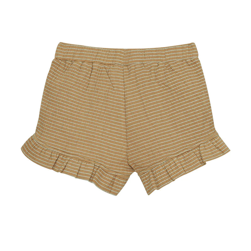 Little Hedonist LEILA Ruffled Shorts