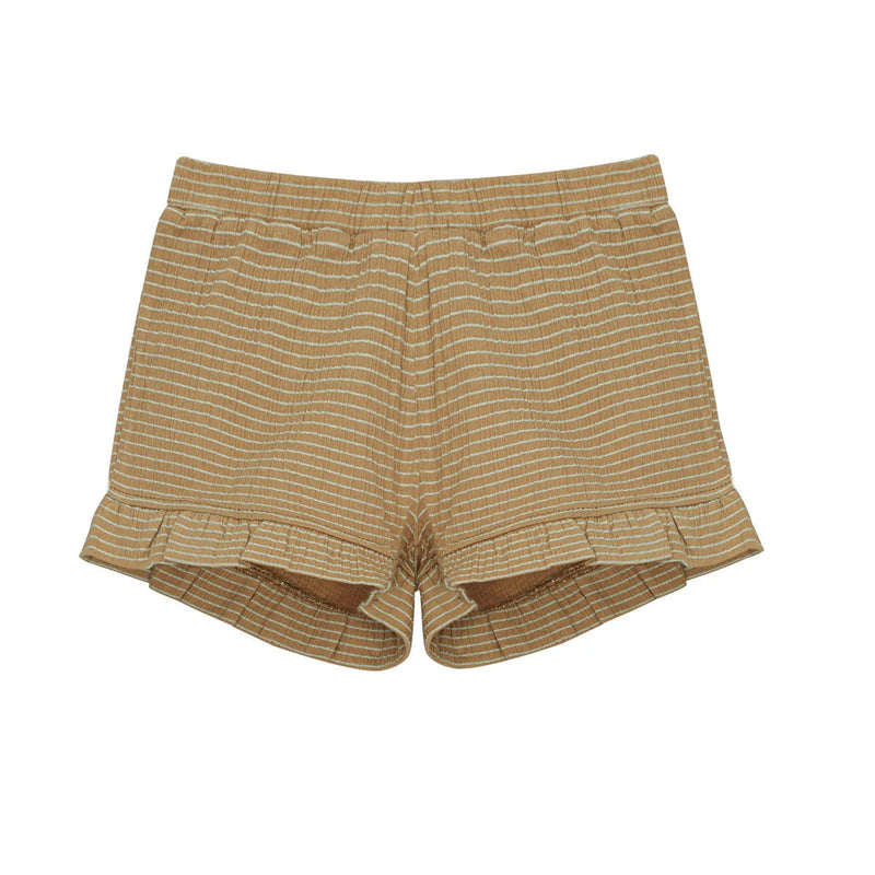 Little Hedonist LEILA Ruffled Shorts