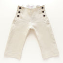 kronjuwel Leinenhose im Matrosenstil Gr 80/86 upcycling