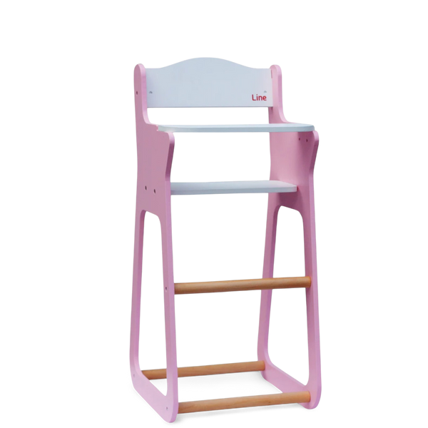 MOOVER LINE dolls high chair light pink