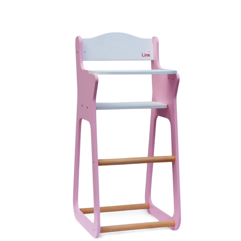 MOOVER - LINE dolls high chair (light pink)