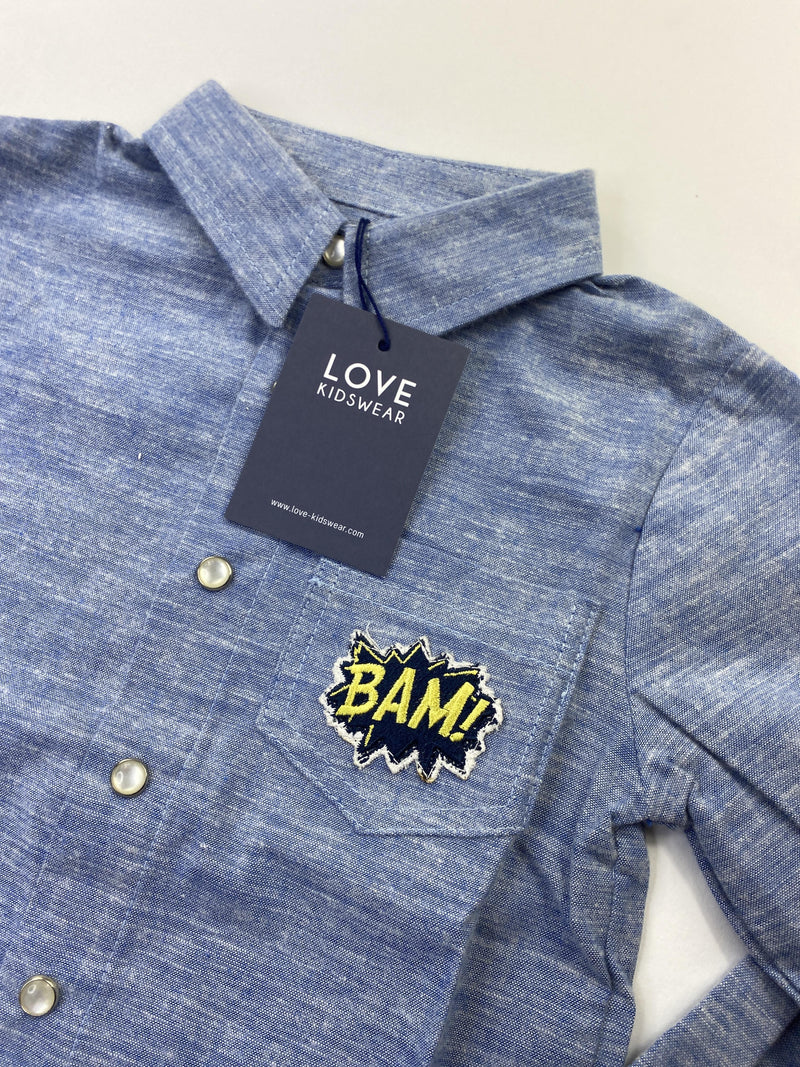 Love Kidswear Bruno shirt 86 | 18m, 92 | 2yrs