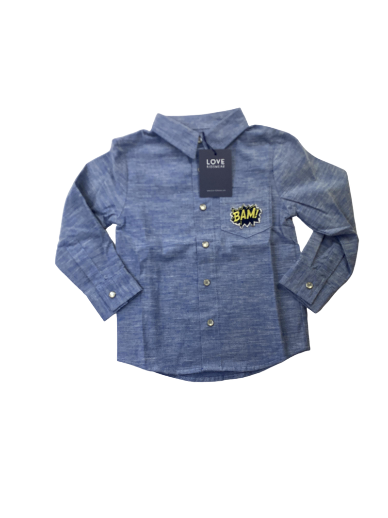 Love Kidswear Bruno shirt 86 | 18m, 92 | 2yrs