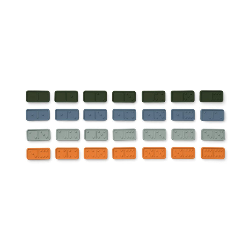 LIEWOOD Domino Set Dodo, blue multi mix